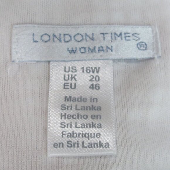 London Times Plaid Maxi Dress - Picture 7 of 7